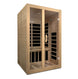 Dynamic "Santiago" 2 Person Low EMF FAR IR Sauna (DYN-6209-01)