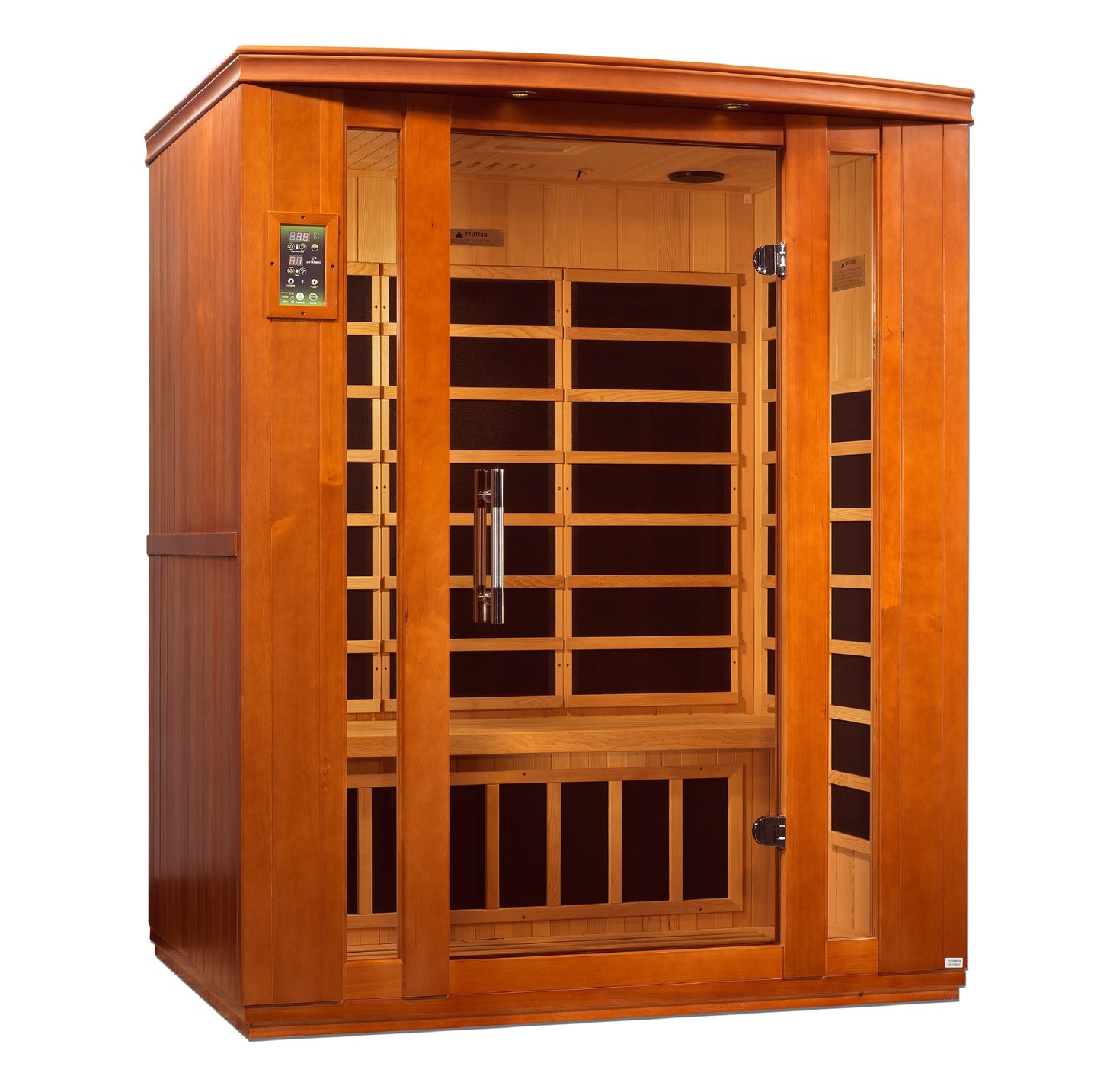 Dynamic "Bellagio" 3 Person Low EMF FAR IR Sauna (DYN-6306-01 / DYN-6306-02)