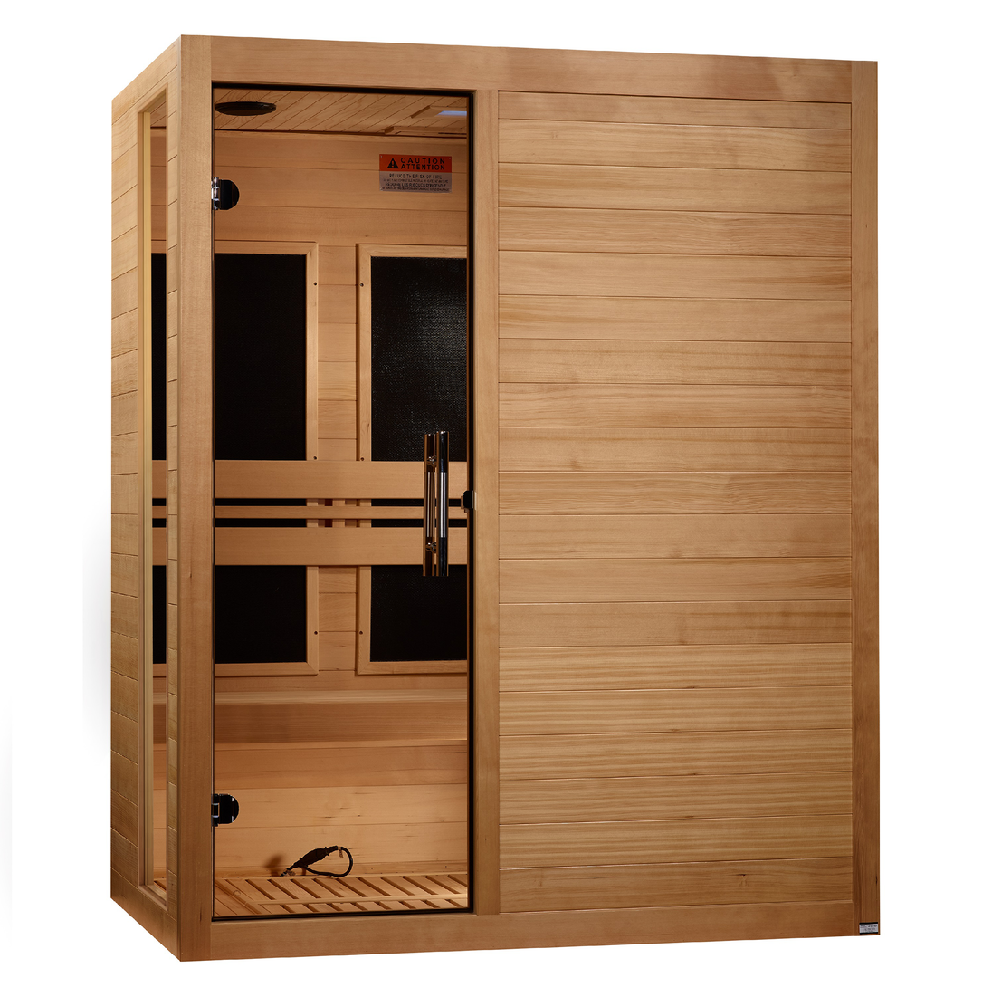 Dynamic "Toscana" 3 Person Low EMF FAR IR Sauna (DYN-6315-05)