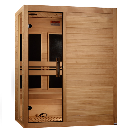 Dynamic "Toscana" 3 Person Low EMF FAR IR Sauna (DYN-6315-05)