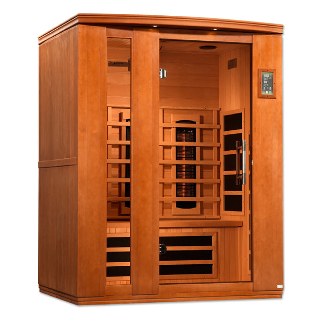 Dynamic "Lugano" 3 Person Full Spectrum IR Sauna (DYN-6336-03 FS)