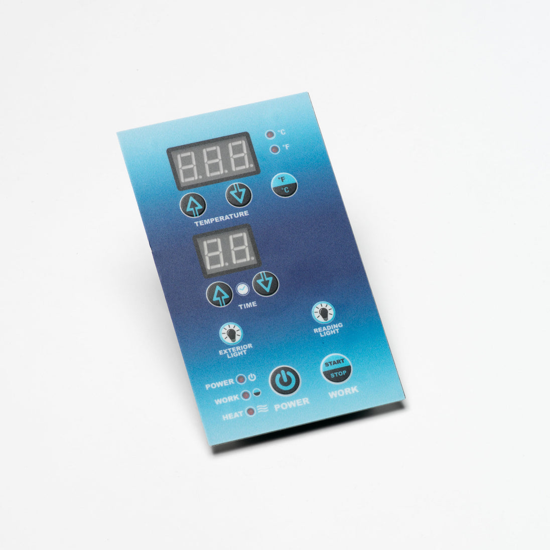 Dynamic Saunas Direct Control Panel Model DYN-CP-Blue-DL