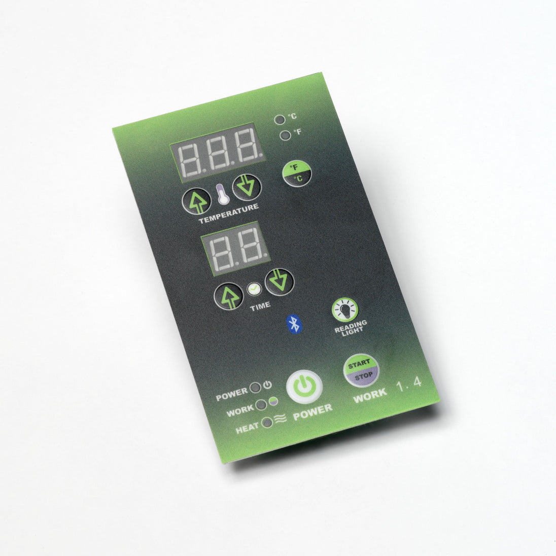 Dynamic Saunas Direct Control Panel Model DYN-CP-Green-SL