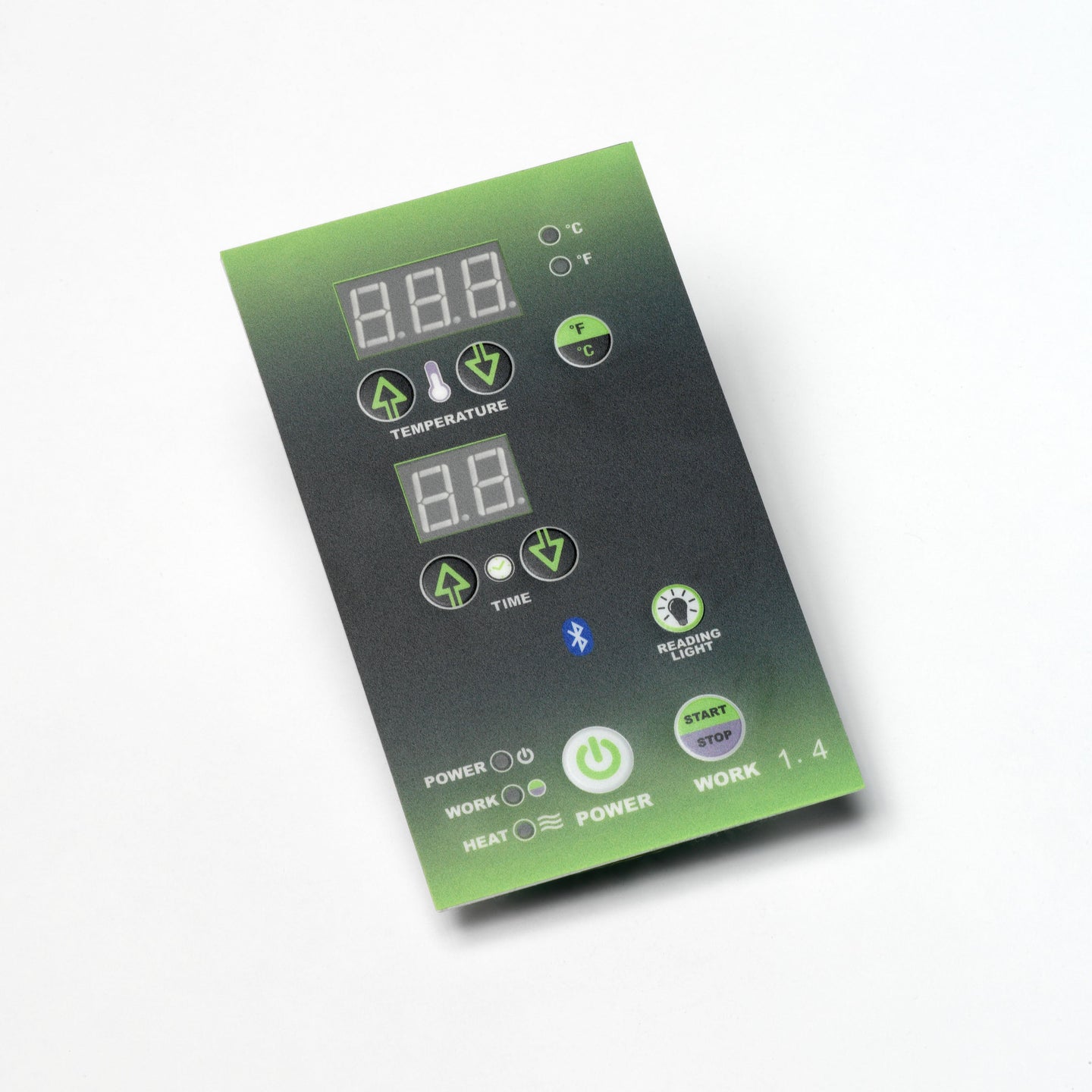 Dynamic Saunas Direct Control Panel Model DYN-CP-Green-SL