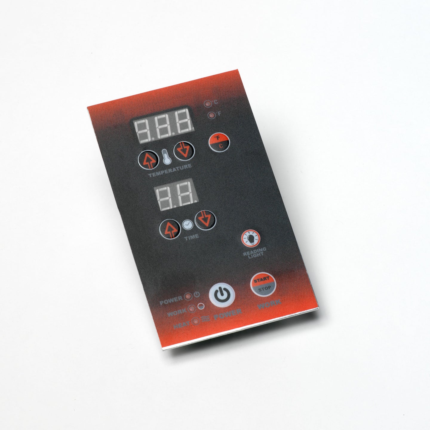 Dynamic Saunas Direct Control Panel Model DYN-CP-Red-SL