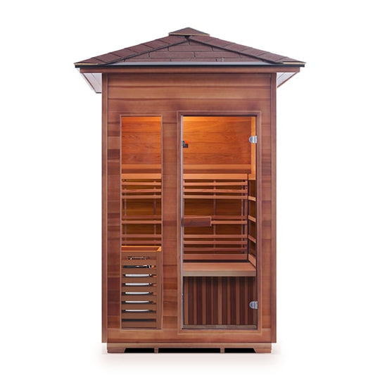 Enlighten SunRise 2 Person Traditional Sauna