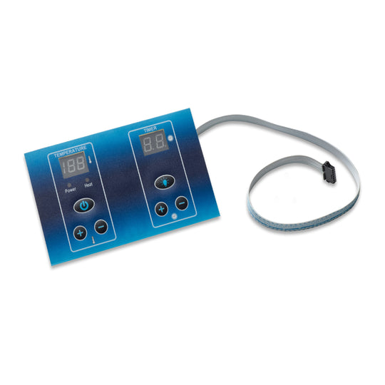 Dynamic Saunas Direct Control Panel Model MX-CP-Blue