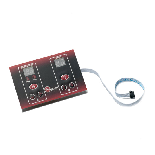 Dynamic Saunas Direct Control Panel Model MX-CP-Red