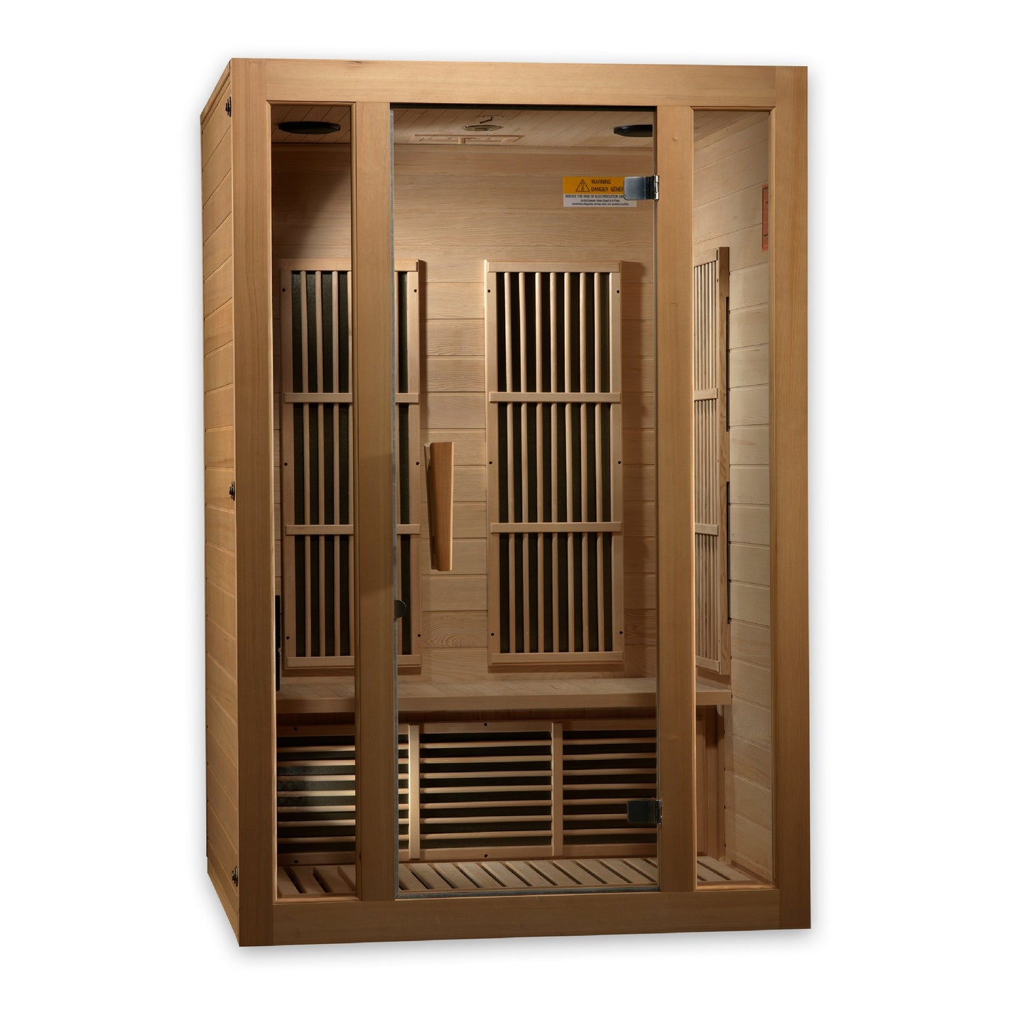 Dynamic Saunas Direct Maxxus "Seattle" 2 Person Low EMF FAR IR Sauna (MX-J206-01)