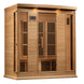 Dynamic Saunas Direct Maxxus 4 Person Low EMF FAR IR Sauna (MX-K406-01)