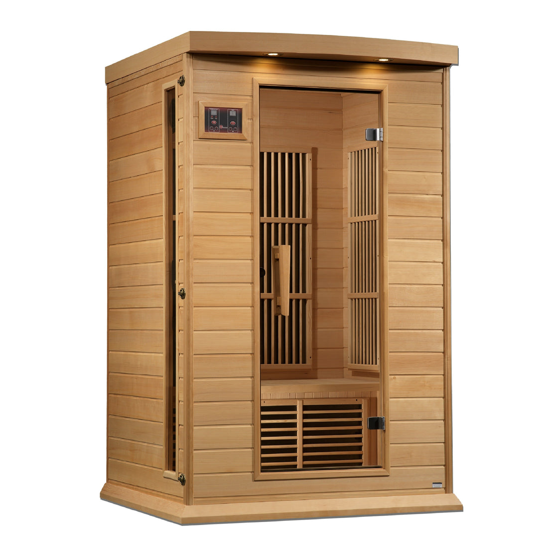 Dynamic Saunas Direct Maxxus 2 Person Near Zero EMF FAR IR Sauna (MX-K206-01-ZF HEM)